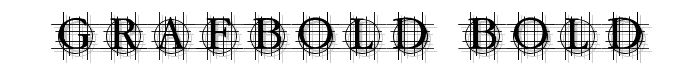 GrafBold Bold font